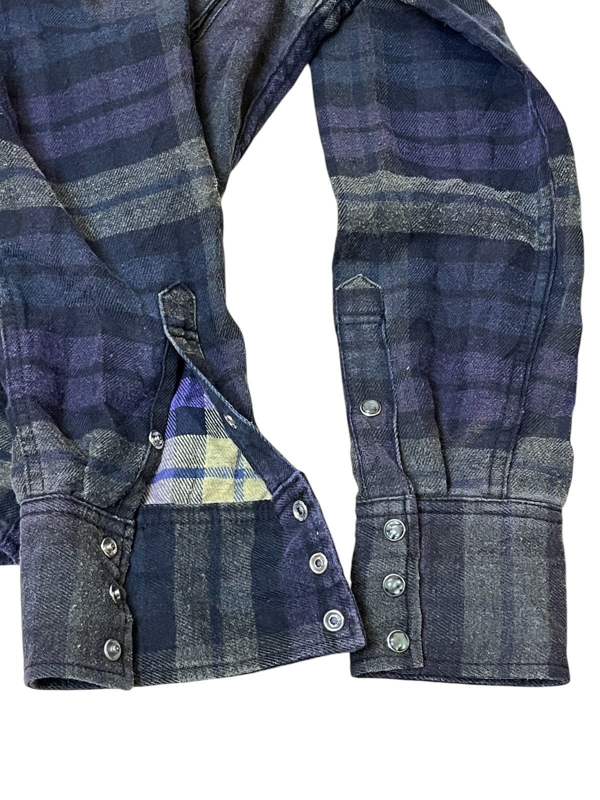 PPFM GRAIL🔥PPFM MULTIPOCKET FLANNEL SNAP BUTTON UPS SHIRT Size US M / EU 48-50 / 2 - 11 Thumbnail