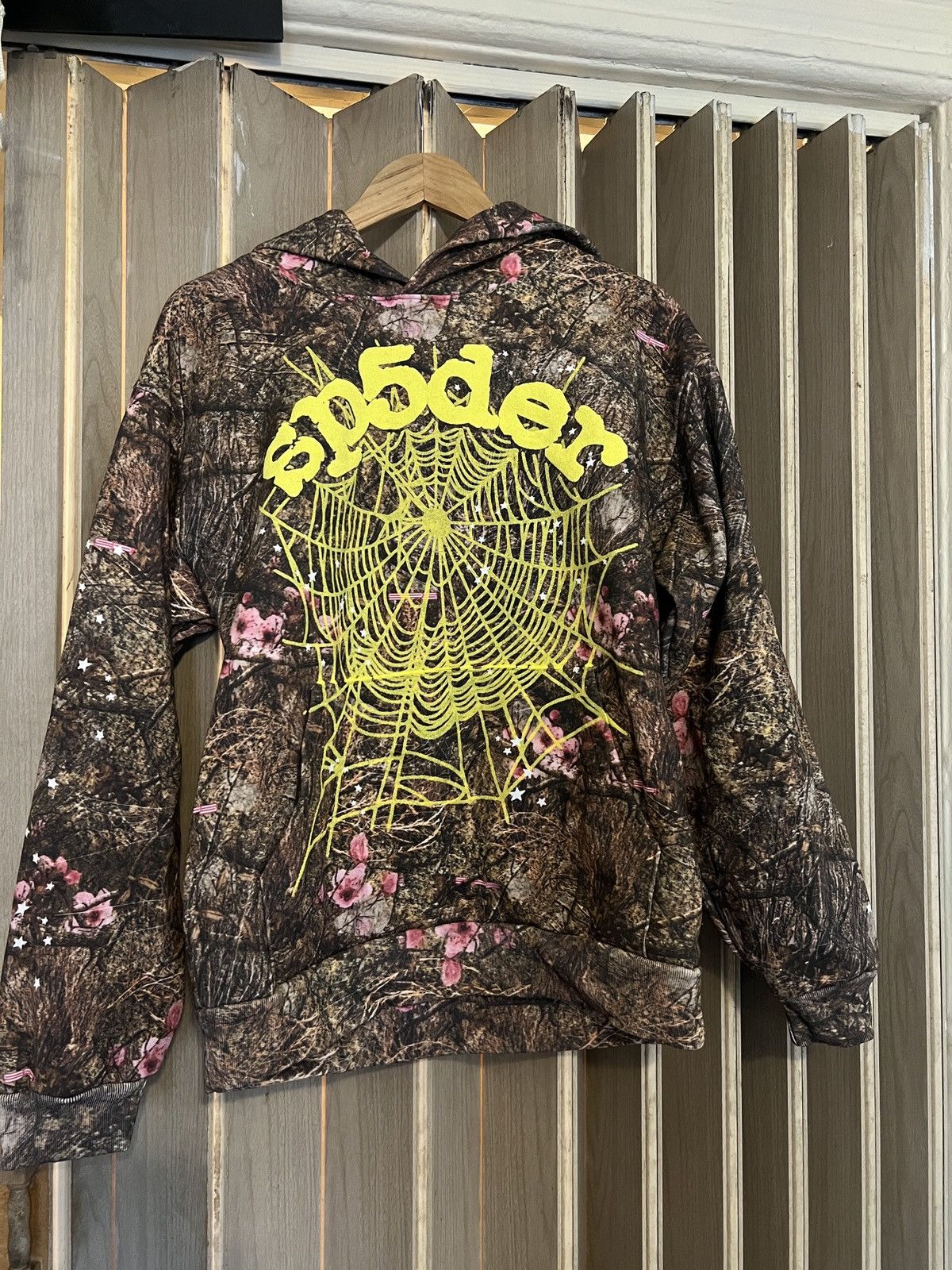 Spider Worldwide SP5DER OG WEB HOODIE CAMO | Grailed