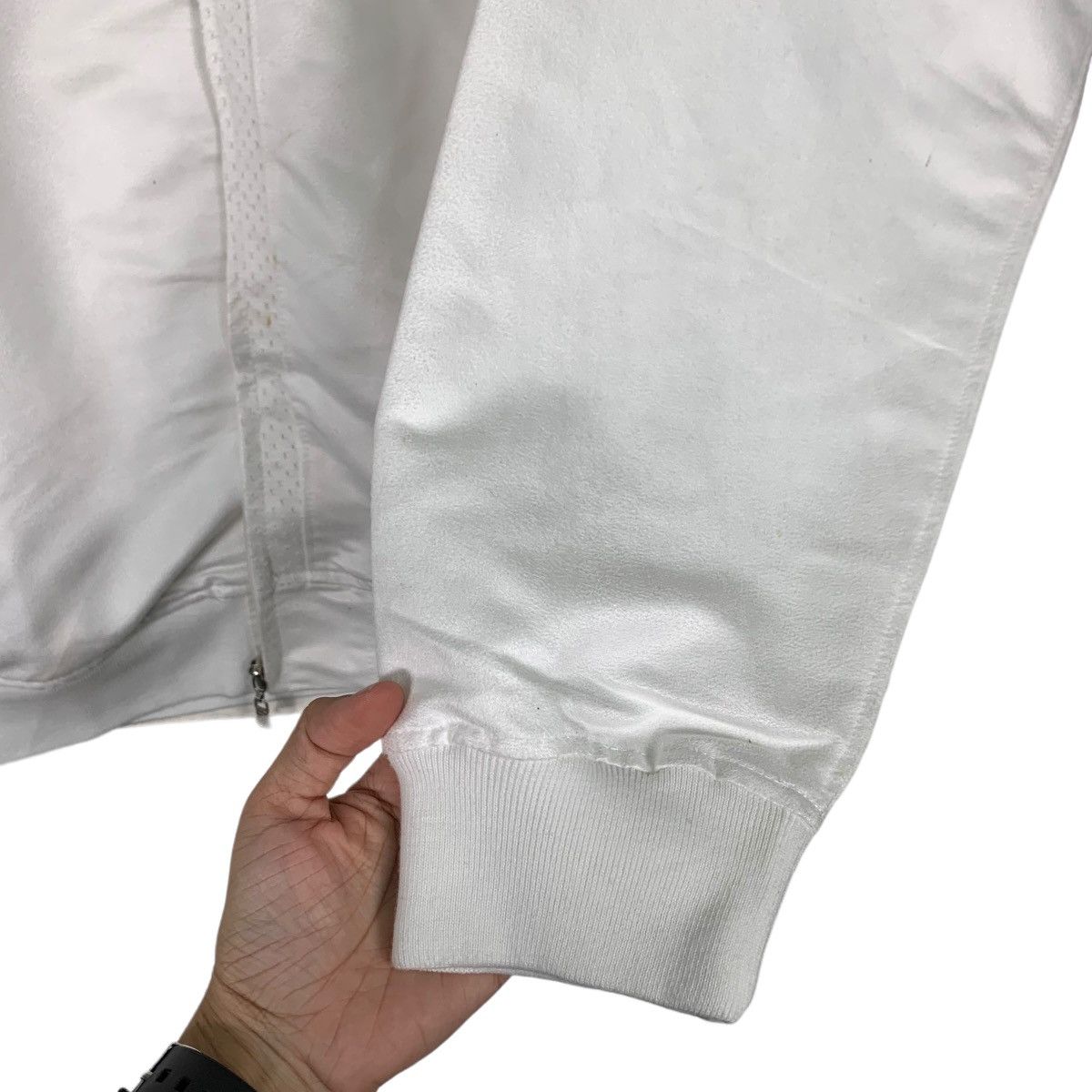Sean John SEAN JOHN Embroidery Small Logo White Jacket #1134-C52 Size US XL / EU 56 / 4 - 11 Thumbnail