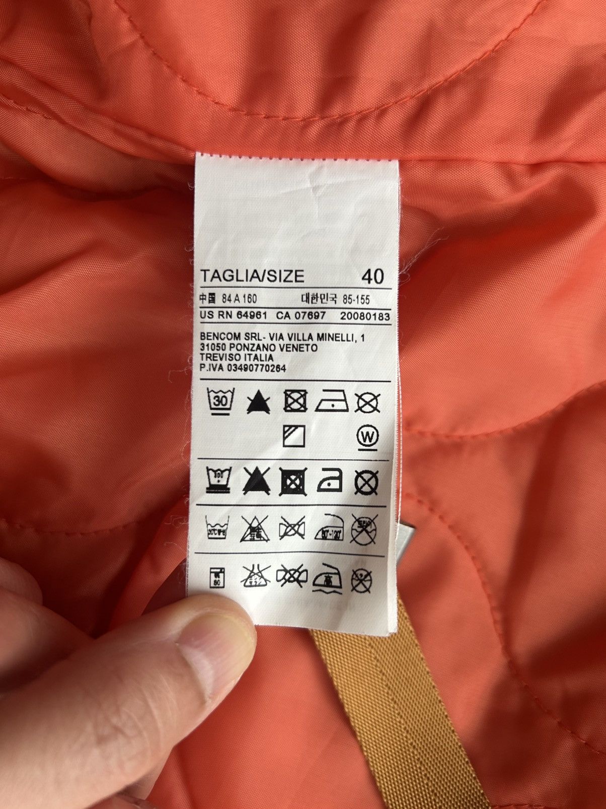 United Colors Of Benetton Benetton Mustard Yellow Hooded Jacket UK 8 Size S / US 4 / IT 40 - 2 Thumbnail