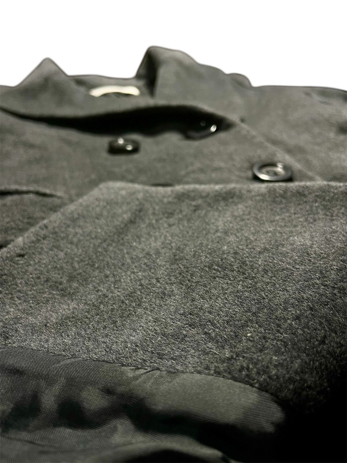Christian Dior Monsieur × Dior × Hedi Slimane Christian Dior "KBT7A4000" Angora Wool Double Coat Size US M / EU 48-50 / 2 - 16 Thumbnail