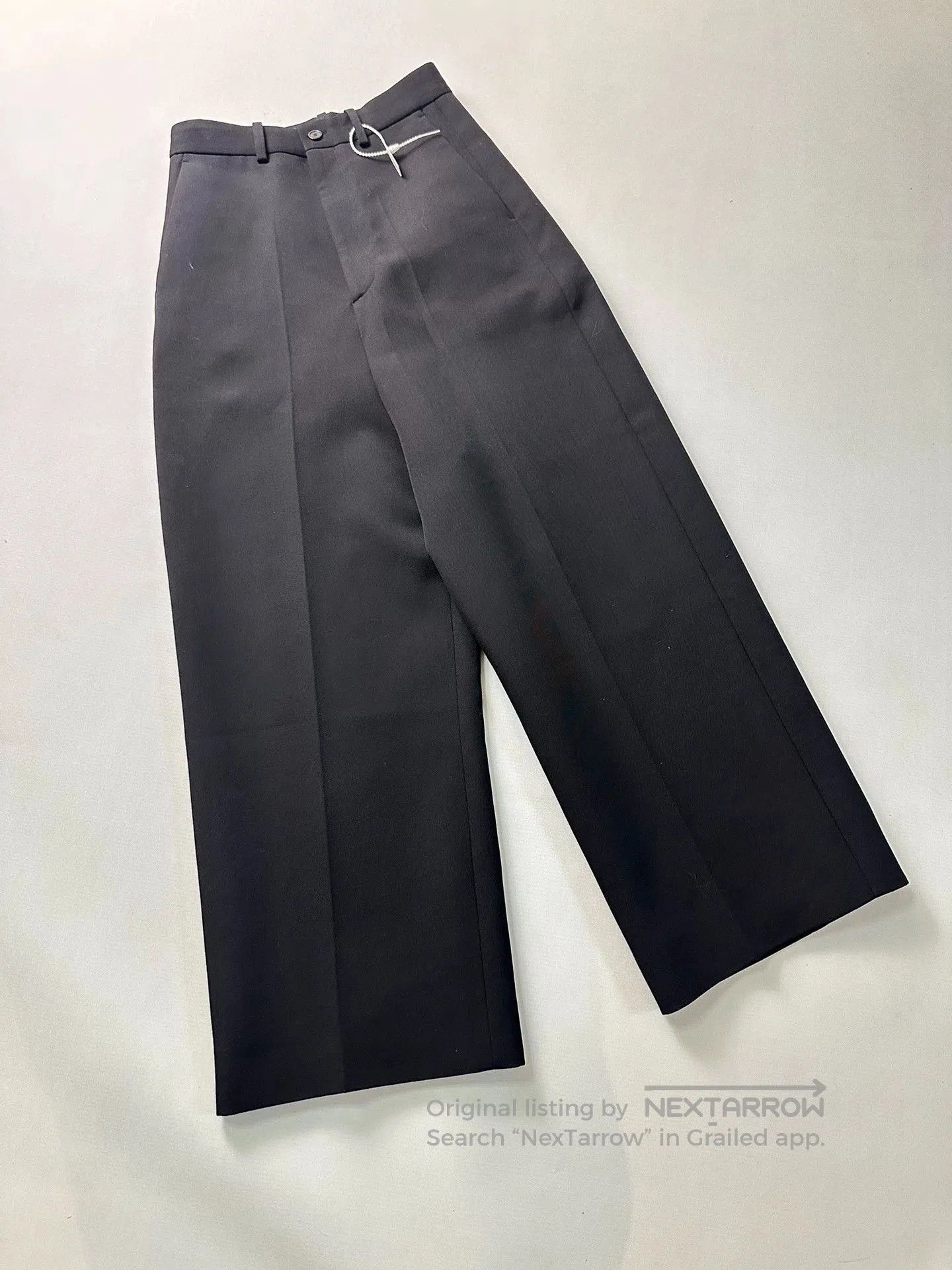 Balenciaga Balenciaga Wool Dress Pants XS. Size US 26 / EU 42 - 1 Thumbnail
