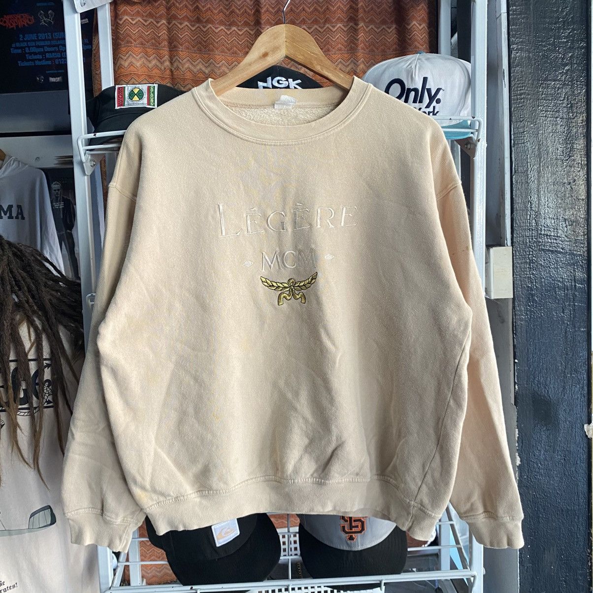 MCM Vintage MCM Legere Embroidered Sweatshirt Size US M / EU 48-50 / 2 - 1 Thumbnail