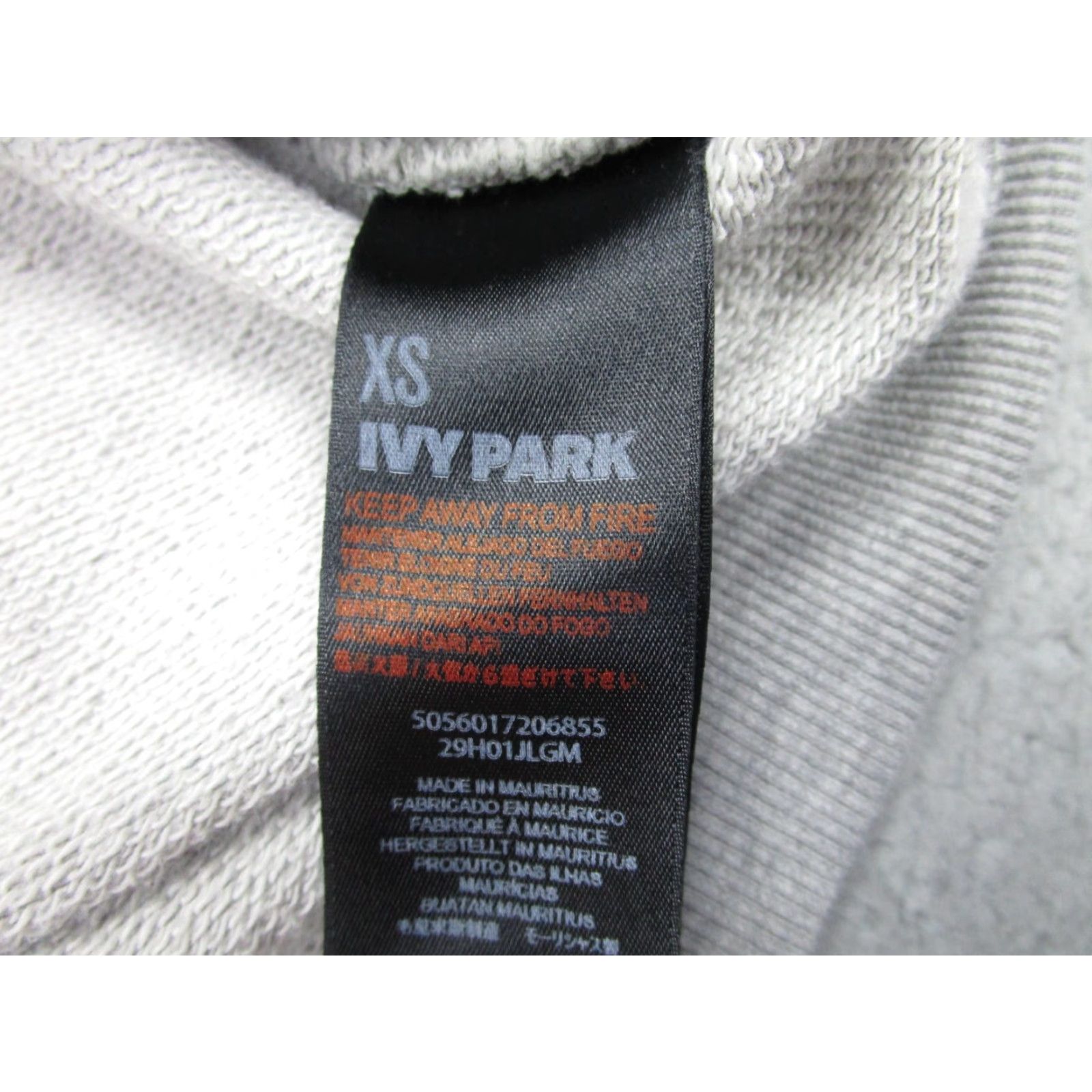 Ivy Park IVY PARK Hoodie Womens XS Gray Baggy Oversized Loose Cozy Athleisure Pullover Size XS / US 0-2 / IT 36-38 - 6 Thumbnail