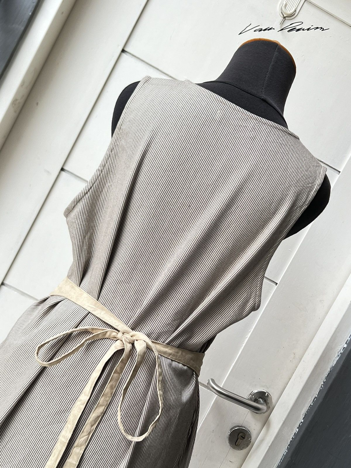 Issey Miyake IM PRODUCT Issey Miyake Striped Sleeveless Dress Size S / US 4 / IT 40 - 7 Thumbnail