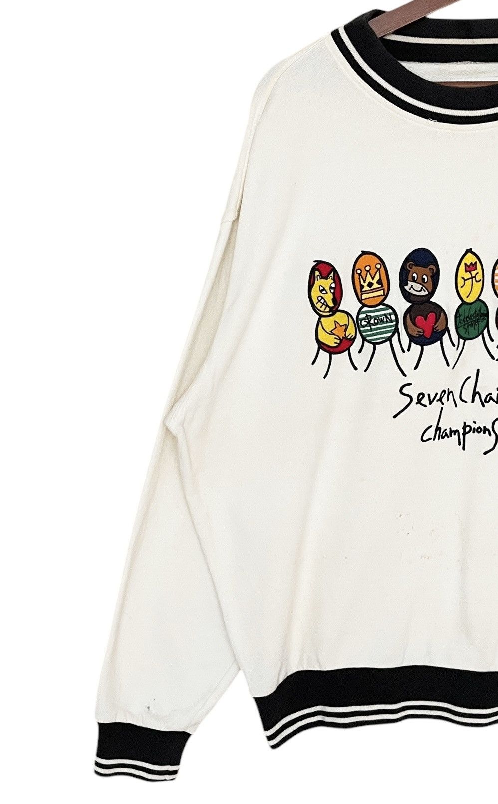 Jean Charles De Castelbajac × Vintage Vintage Brand Castelbajac Sport Sweatshirt 1990s Size US M / EU 48-50 / 2 - 3 Thumbnail