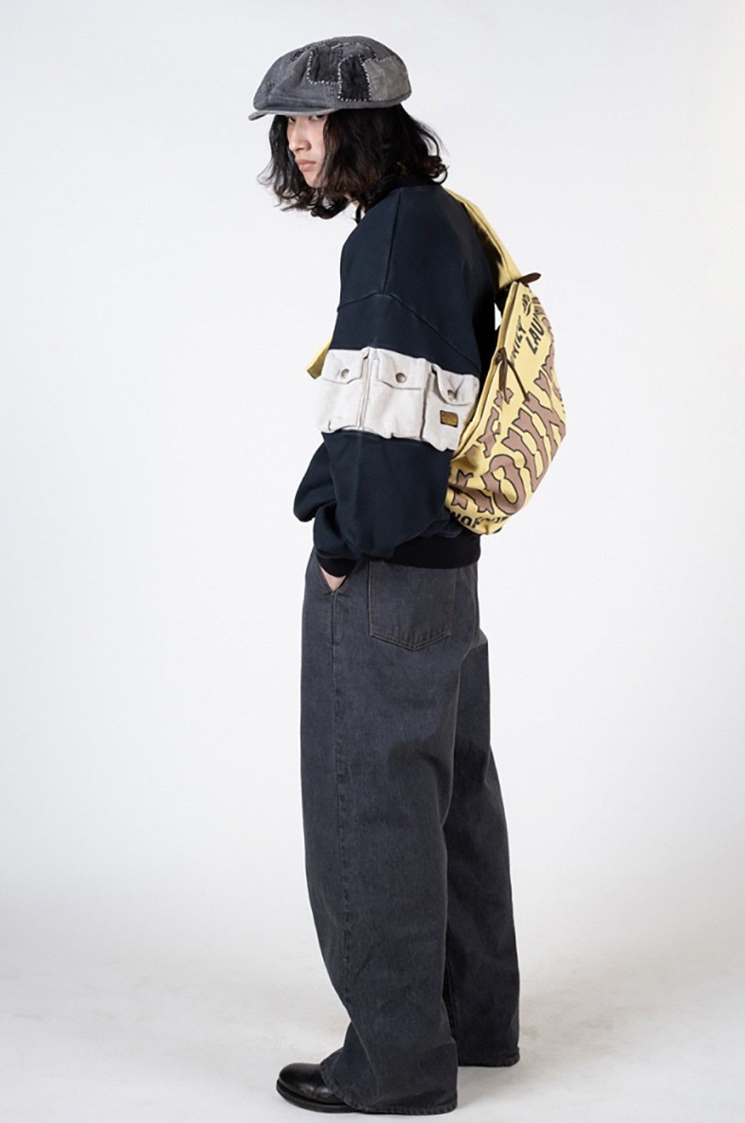 Kapital Kapital No. 8 Canvas Snufkin Bag Size ONE SIZE - 4 Thumbnail