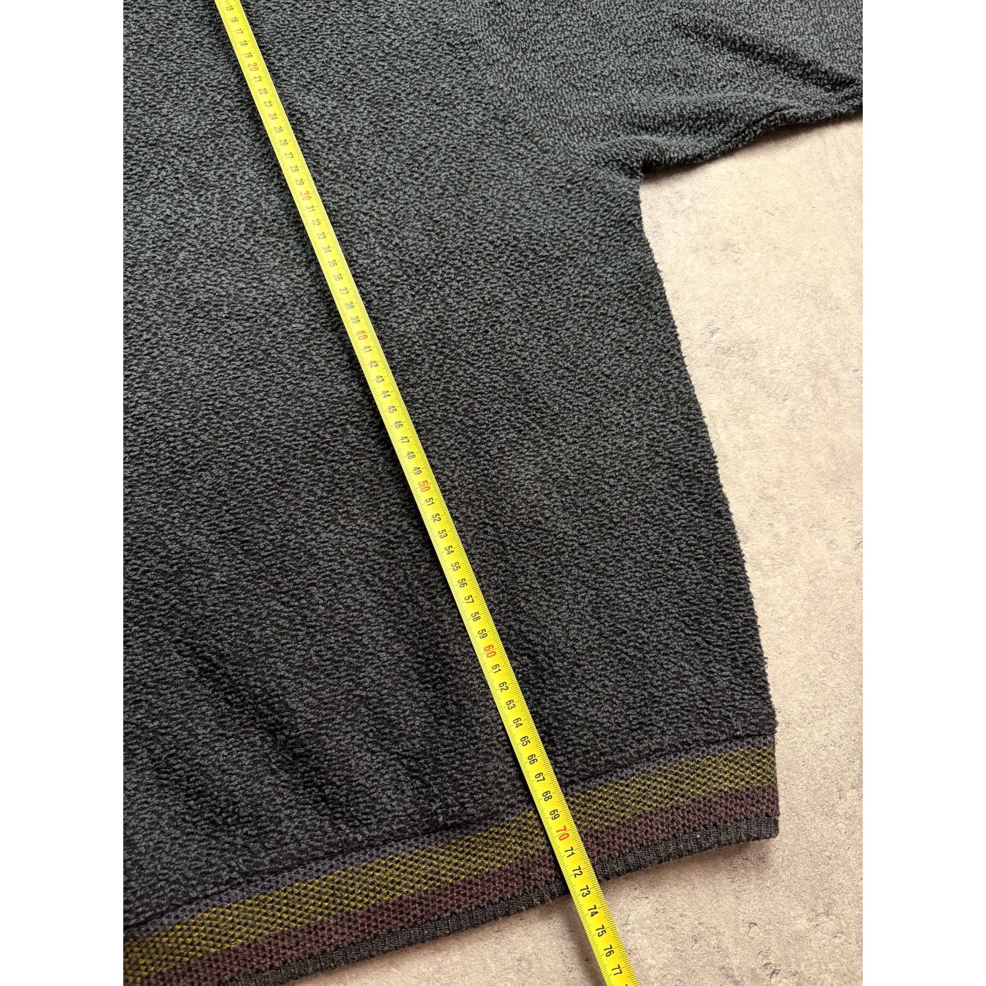 Carlo Colucci Vintage Carlo Colucci Sweater W/ Vibrant Knit Pattern & V-Ne Size US L / EU 52-54 / 3 - 7 Thumbnail