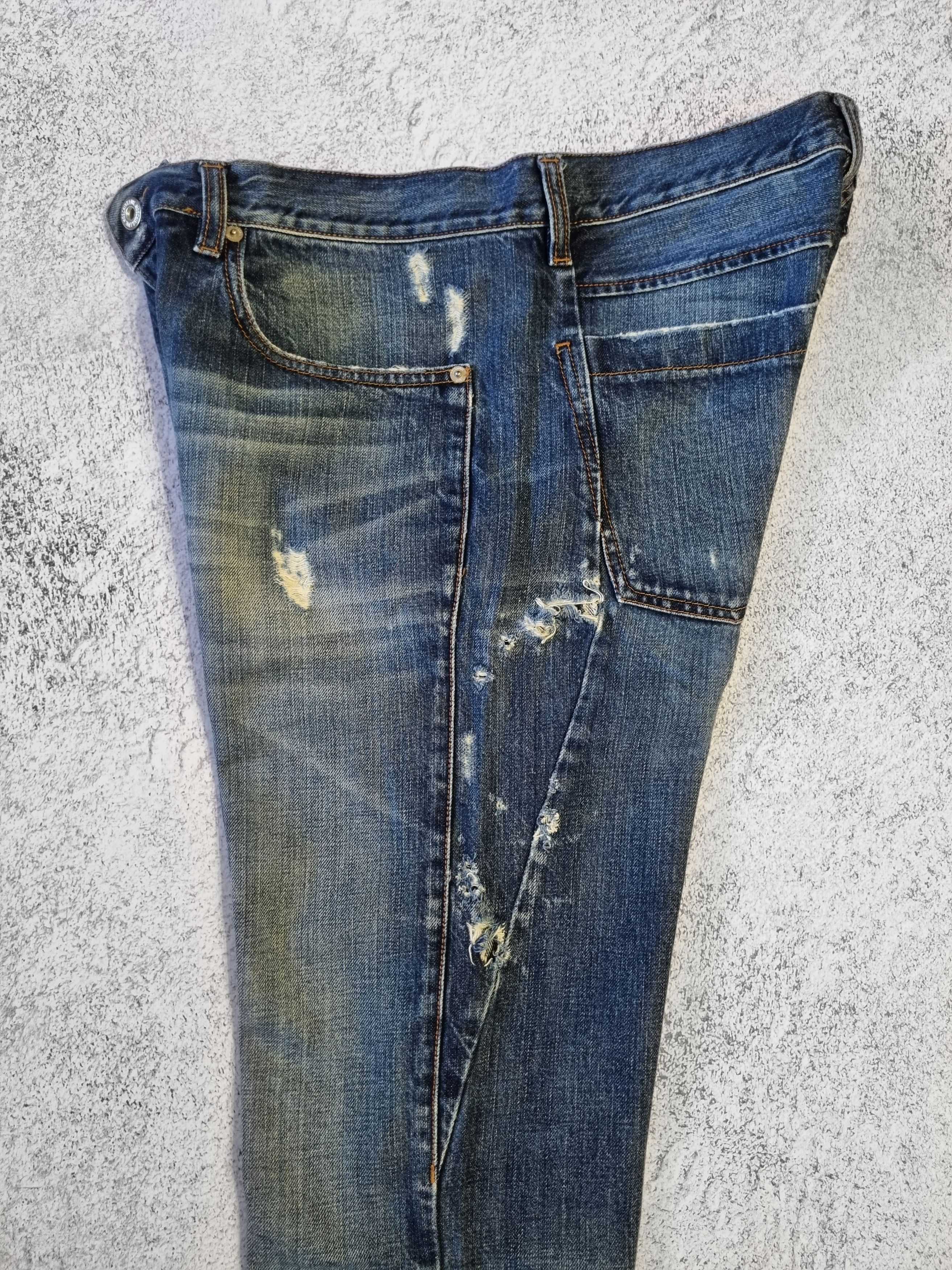 Moschino × Vintage Love Moschino Distressed Jeans Size US 32 / EU 48 - 12 Thumbnail