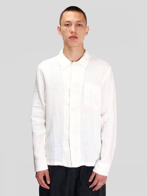 Our Legacy Linen box shirt Size US M / EU 48-50 / 2 - 1 Thumbnail
