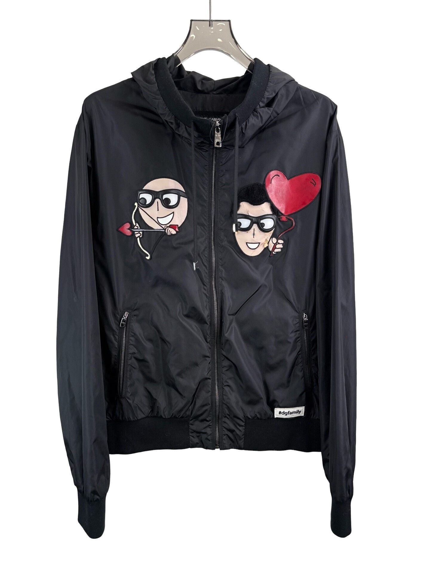 Dolce & Gabbana Dolce & Gabbana #dgfamily Graphic Zip Jacket Size 56 Size US XL / EU 56 / 4 - 1 Thumbnail