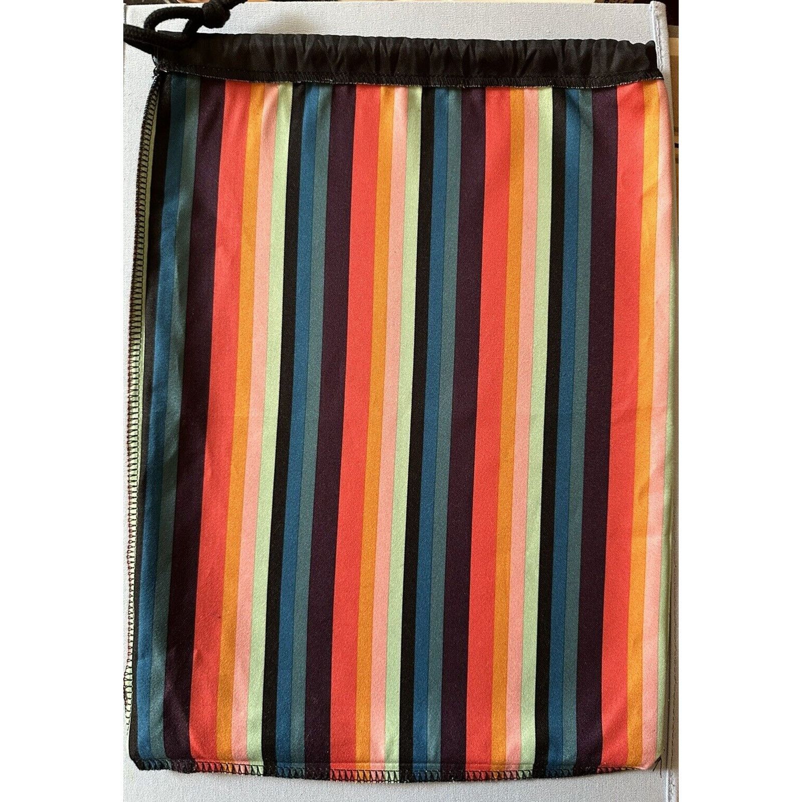 Paul Smith NWOT Paul Smith gift/storage bag drawstring black/striped Size ONE SIZE - 3 Thumbnail
