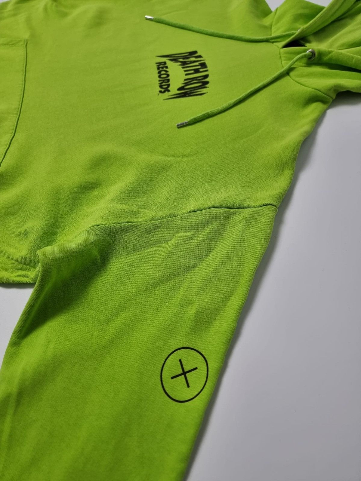 Asos × Death Row Records Death Row Records asos neon green hoodie S oversize Size US S / EU 44-46 / 1 - 14 Thumbnail