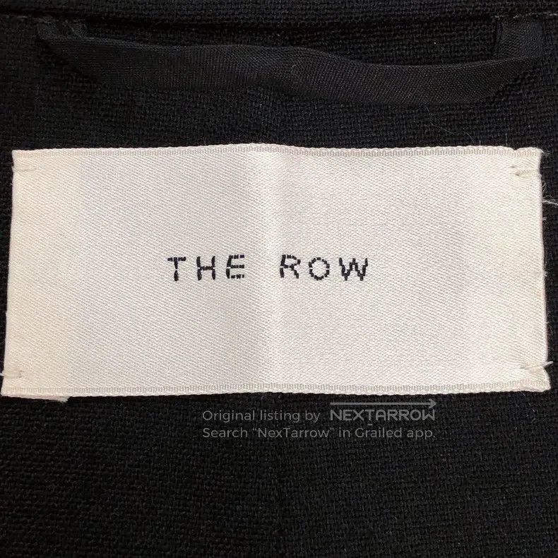 The Row The Row size 4 Black Wool Coat Jacket Size M / US 6-8 / IT 42-44 - 5 Thumbnail