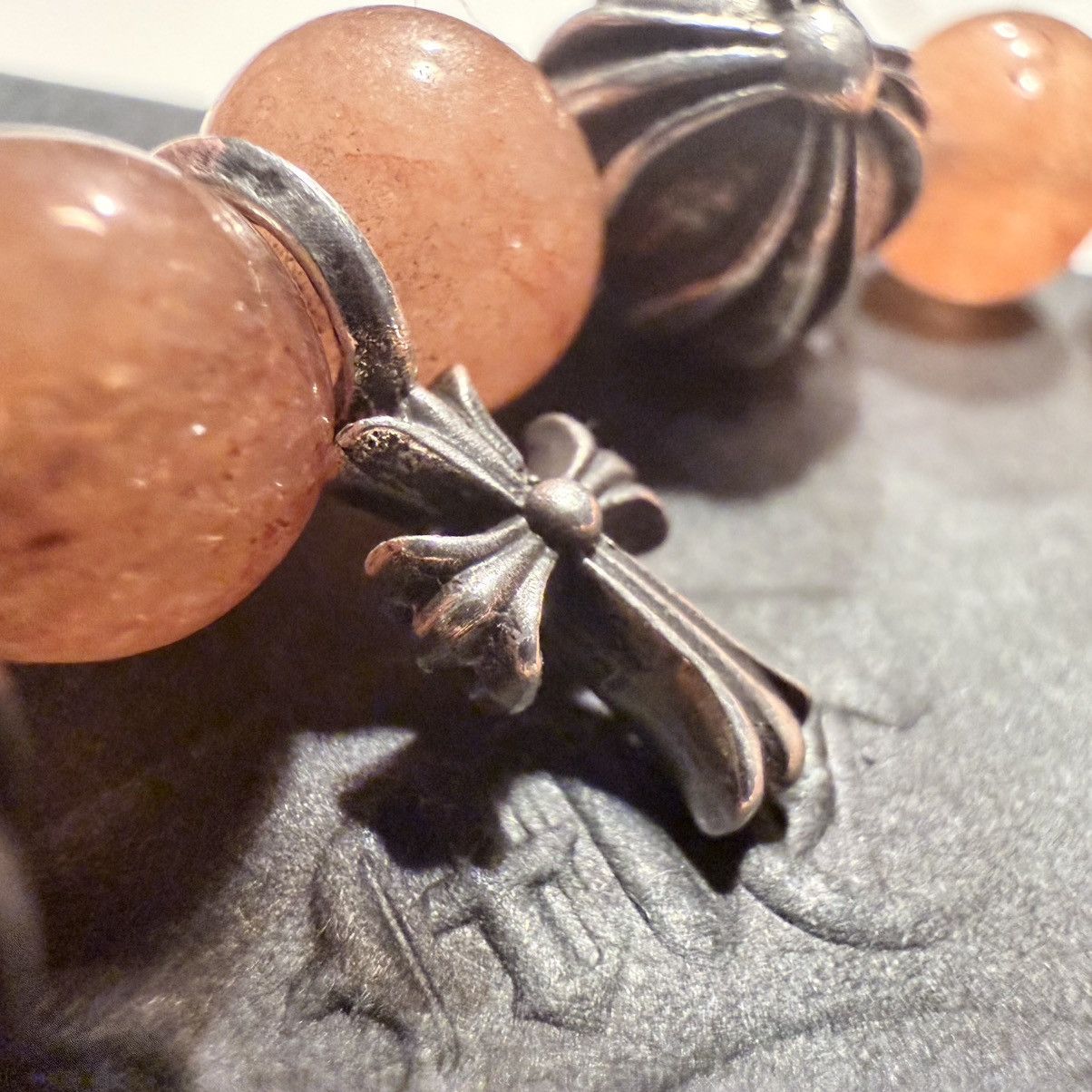 Chrome Hearts Chrome Hearts Bead Cross Bracelet Size ONE SIZE - 16 Thumbnail