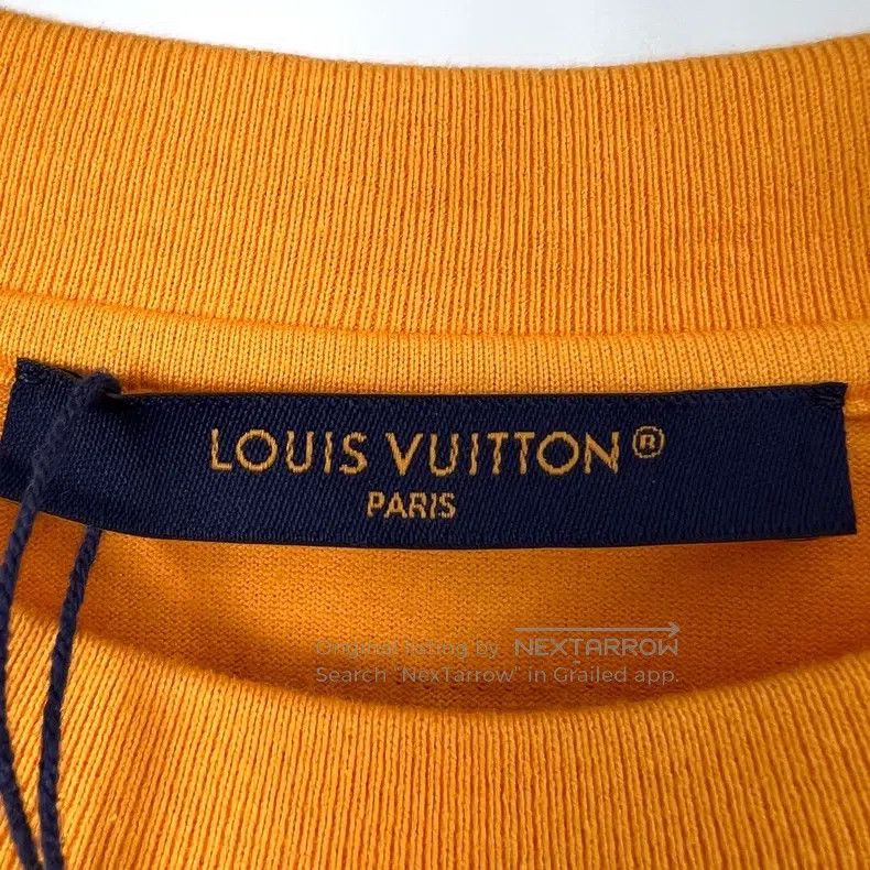 Louis Vuitton Louis Vuitton Orange embossed short sleeve Size US M / EU 48-50 / 2 - 4 Thumbnail