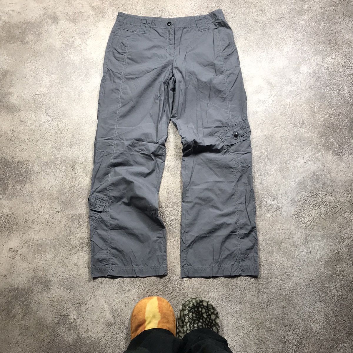 Vintage Vintage 90s Baggy Cargo Pants Distressed Thrashed Grunge 30 Size 30" / US 8 / IT 44 - 2 Thumbnail