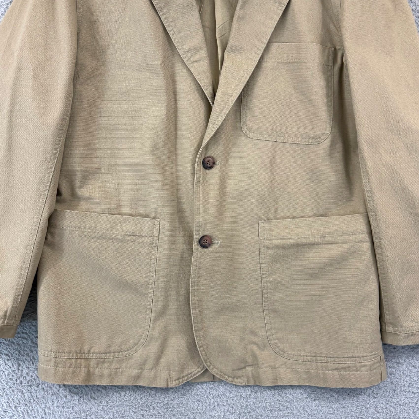 Vintage Duluth Trading Blazer Mens Medium Beige Long Sleeve Jacket Overcoat Casual Workwear Winter Everyday Size US M / EU 48-50 / 2 - 3 Thumbnail