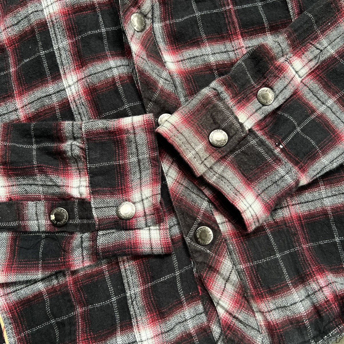 In The Attic 2000’s In The Attic Vkei Style Zip Flannel Shirt Size US M / EU 48-50 / 2 - 8 Thumbnail