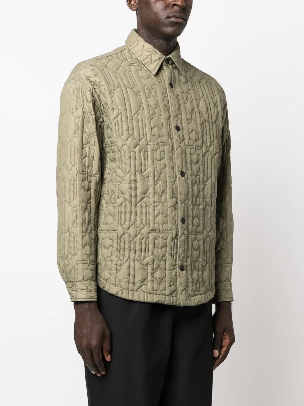 Palm Angels o1y0325 Shell Jacket in Military Green Size US S / EU 44-46 / 1 - 3 Thumbnail