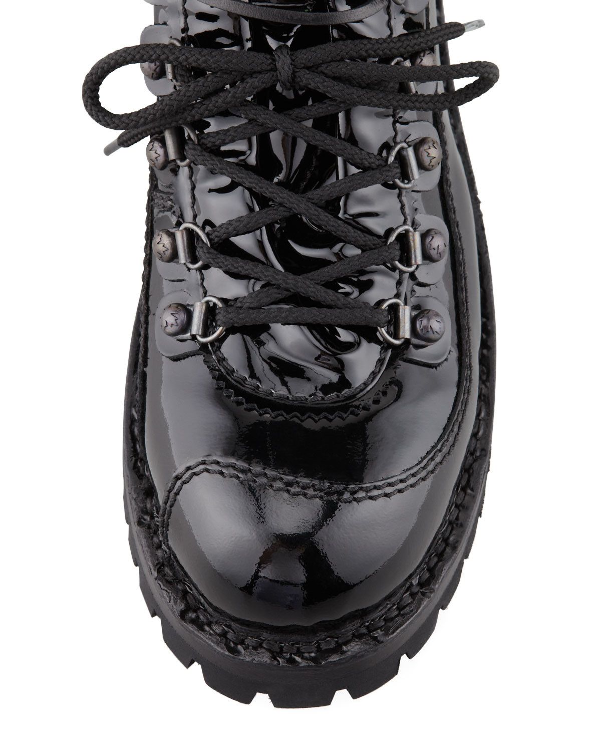 Dsquared2 Dsquared2 Venice Black Patent Leather Ankle Boots Size US 7 / EU 40 - 4 Thumbnail