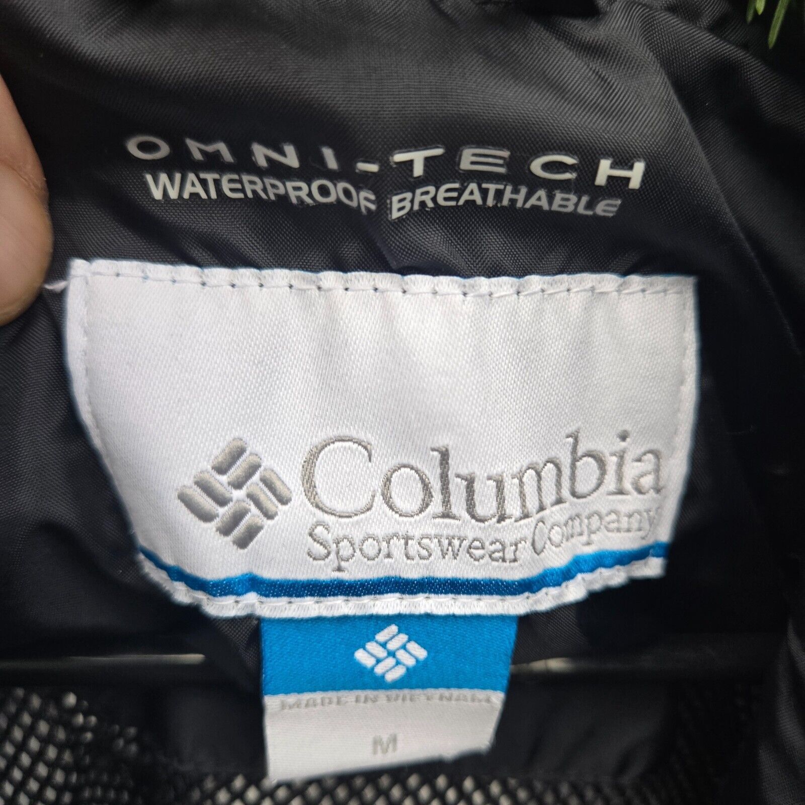 Columbia Columbia Men's M Omni Tech Black Jacket Hiking Camping C2 Size US M / EU 48-50 / 2 - 8 Thumbnail