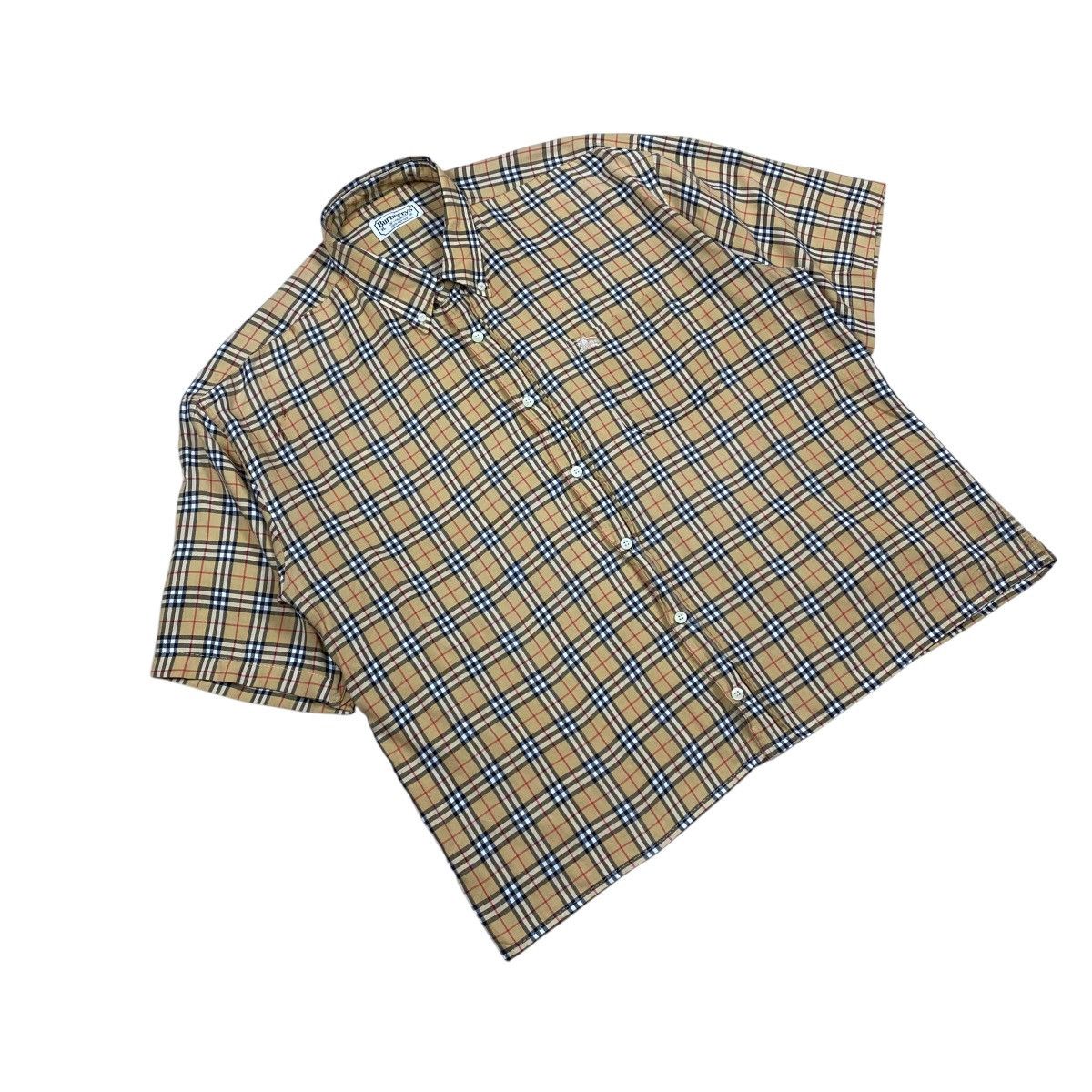 Burberry Burberry Nova Check Shorts Sleeve Shirts Size US XL / EU 56 / 4 - 3 Thumbnail