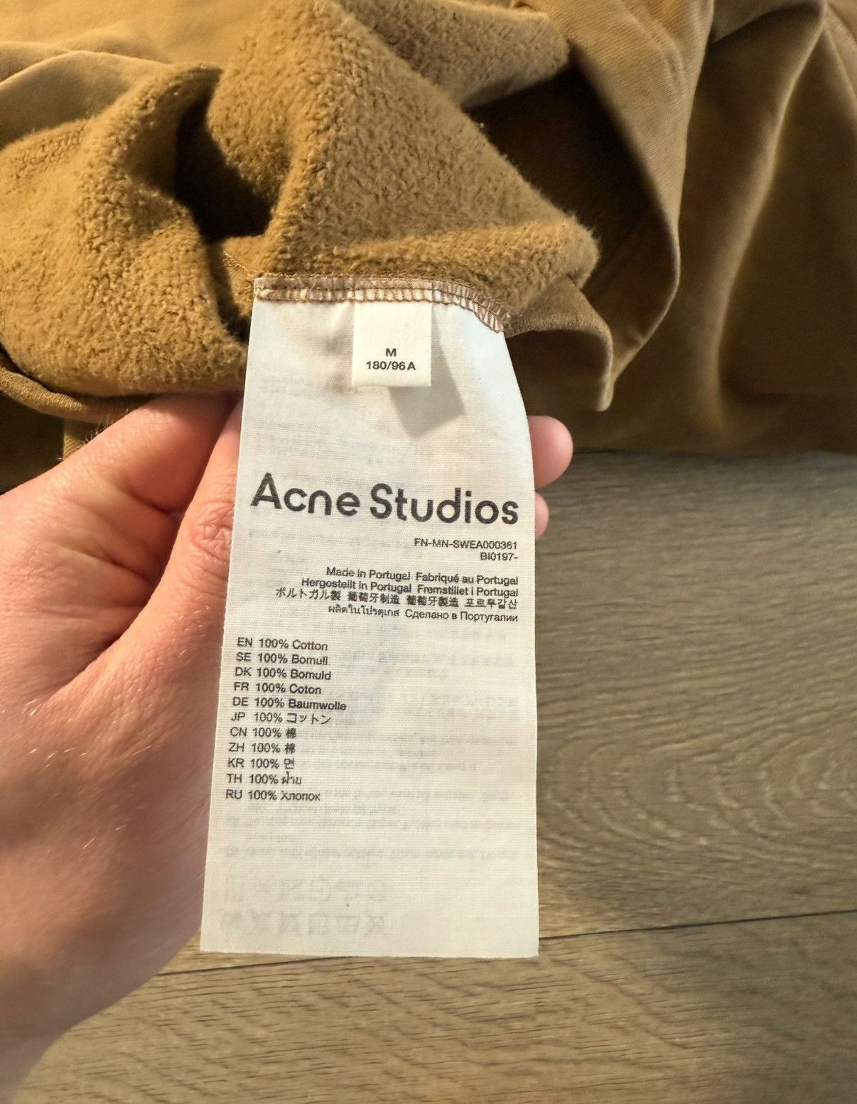 Acne Studios Acne Studios Stamp Logo Sweater Size US M / EU 48-50 / 2 - 5 Thumbnail