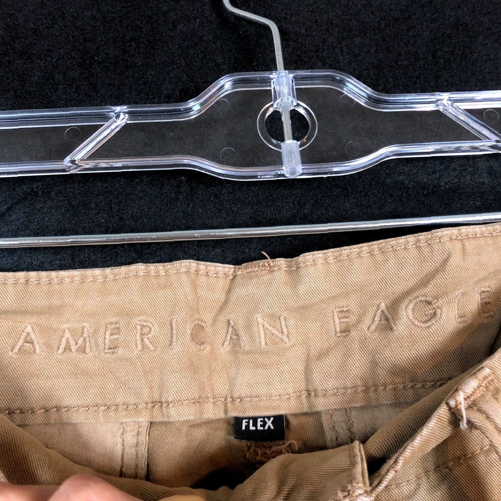 American Eagle Outfitters American Eagle Mens Jeans Brown Authentic Skinny Cotton Blend Stretch 29x32 Slim 5-Pocket Size US 29 - 4 Thumbnail