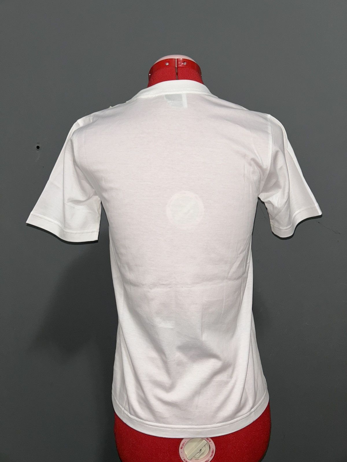 Burberry Burberry Margot EKD White Cotton T-Shirt XXS New w Tags Size XXS / US 00 / IT 34 - 8 Thumbnail