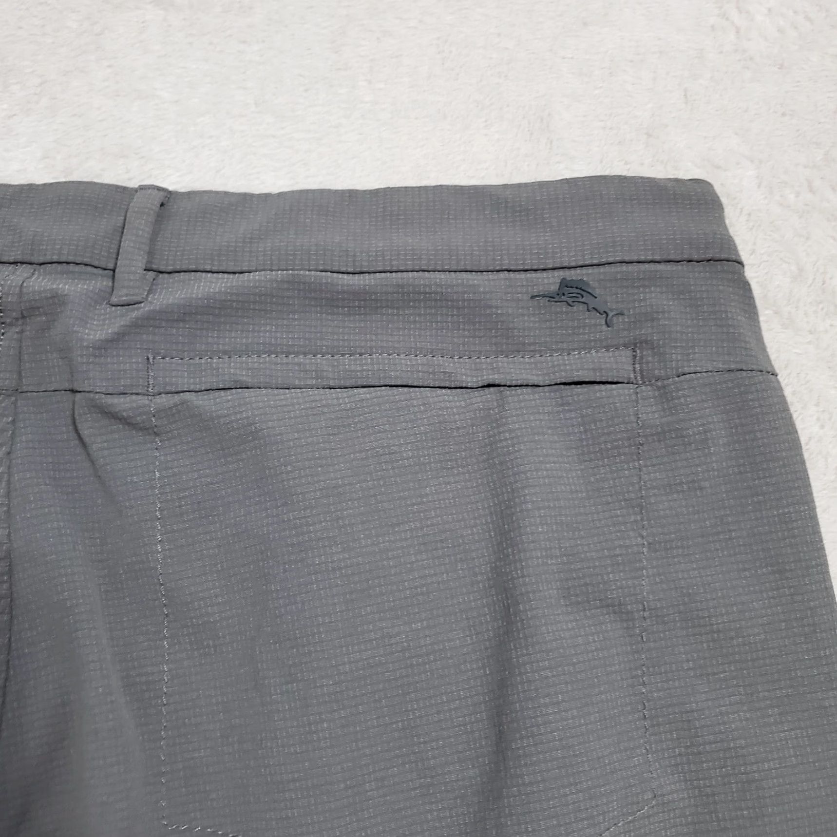 Tommy Bahama Tommy Bahama Pants Men 38X30 Gray Performance Nylon Blend Zip Pockets Stretch Size US 38 / EU 54 - 6 Thumbnail