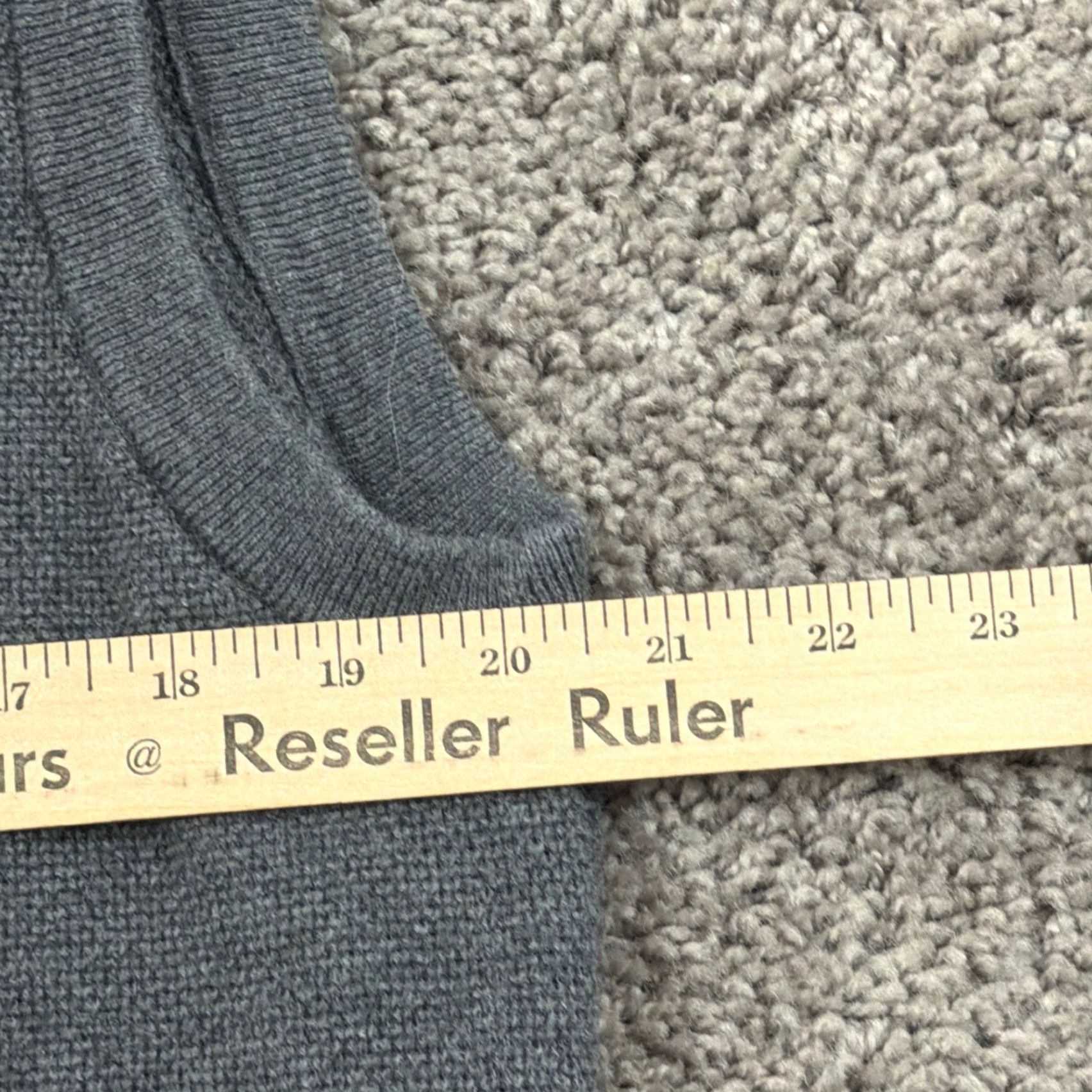 Brooks Brothers Brooks Brothers Vest Sweater Mens XL Gray Knit Cotton Cashmere V Neck Pullover Size US XL / EU 56 / 4 - 5 Thumbnail