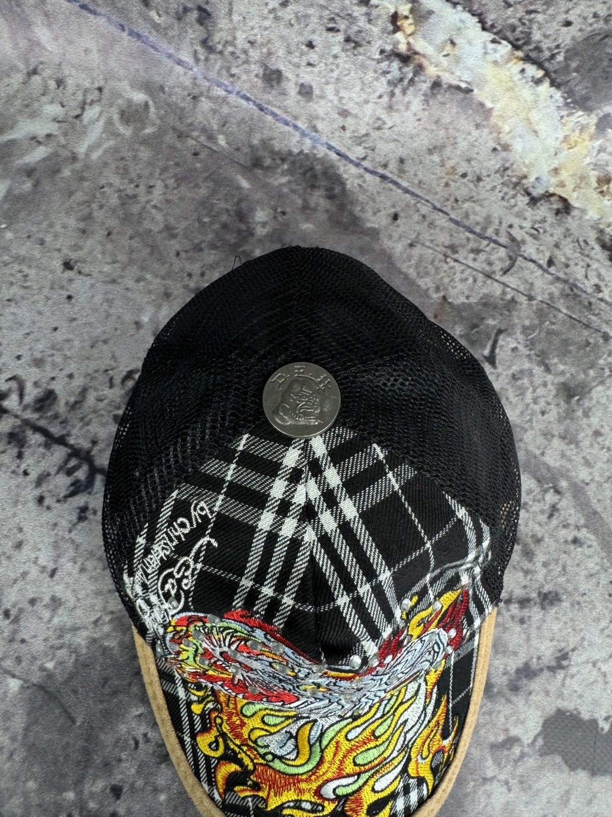 Ed Hardy Ed Hardy Fire Lion Men’s Cap Size ONE SIZE - 4 Thumbnail