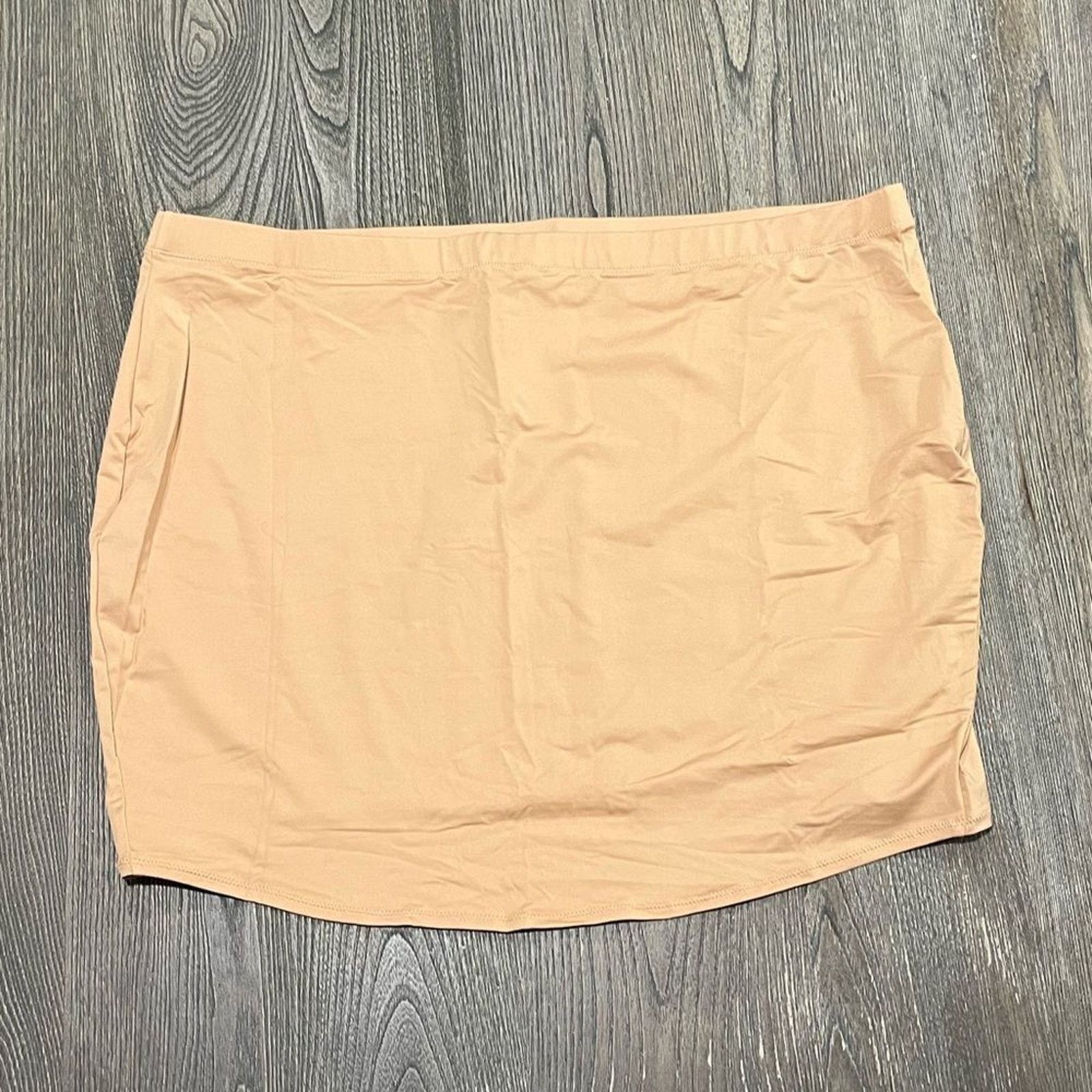 SKIMS NWT Skims Swim High-Waisted Tube Skirt Mini Ochre 4X Size 36" / US 14 / IT 50 - 4 Thumbnail