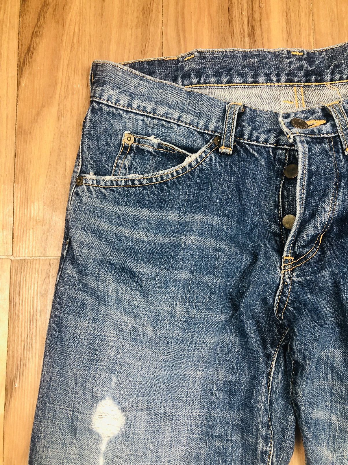 Other Material Boy Distress Jeans (35) Size US 31 - 5 Thumbnail