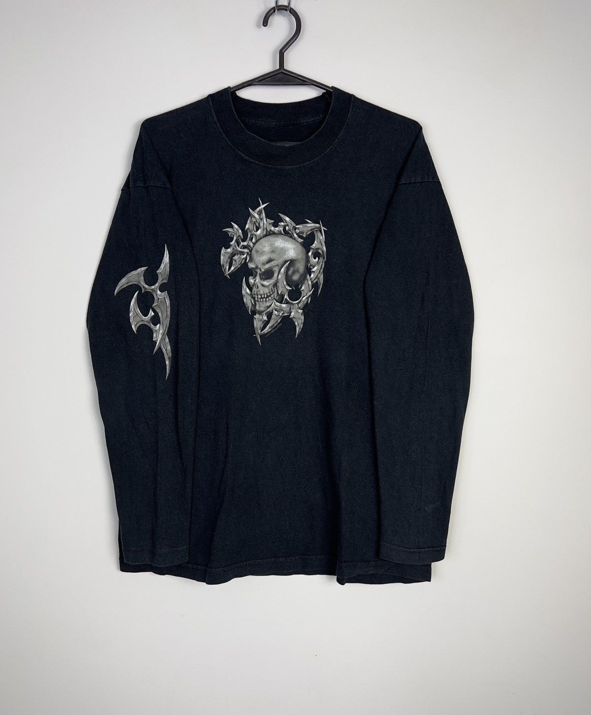 Vintage Longsleeve Skull 2001 Vintage 90’s 00’s Rare Size US M / EU 48-50 / 2 - 1 Thumbnail