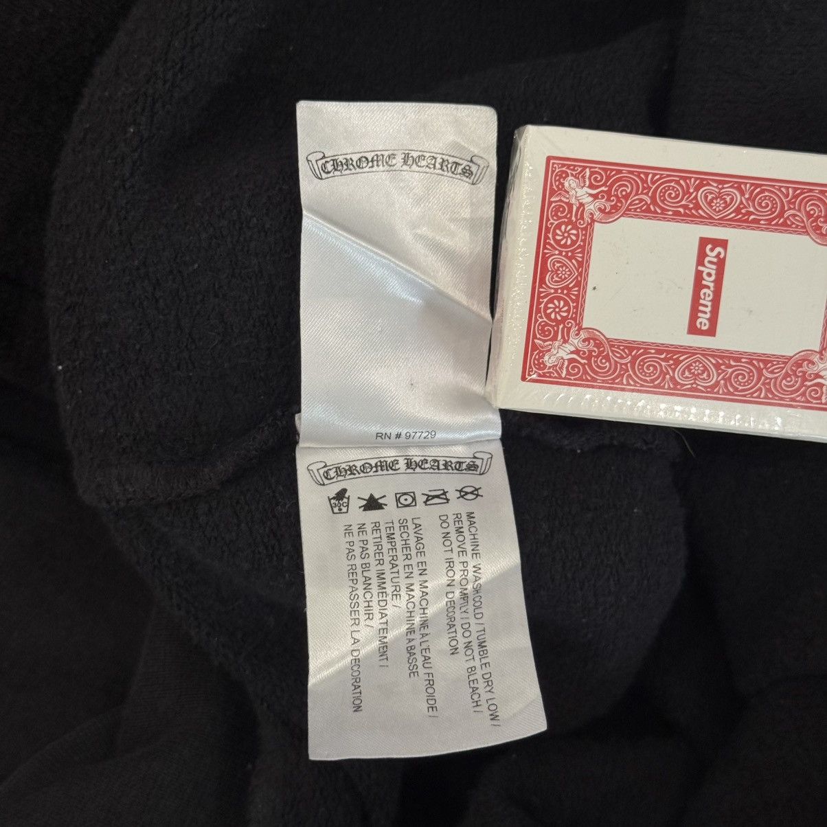 Chrome Hearts Chrome Hearts Vertical Logo FU Hood Hoodie Black Brown Size US XL / EU 56 / 4 - 8 Thumbnail