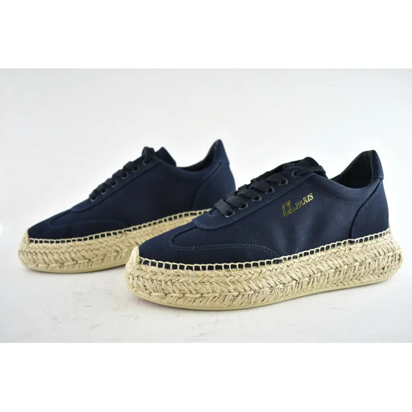 Christian Louboutin Christian Louboutin Flat Blue Platform Espadrille Sneaker 36 Size US 6 / IT 36 - 9 Thumbnail