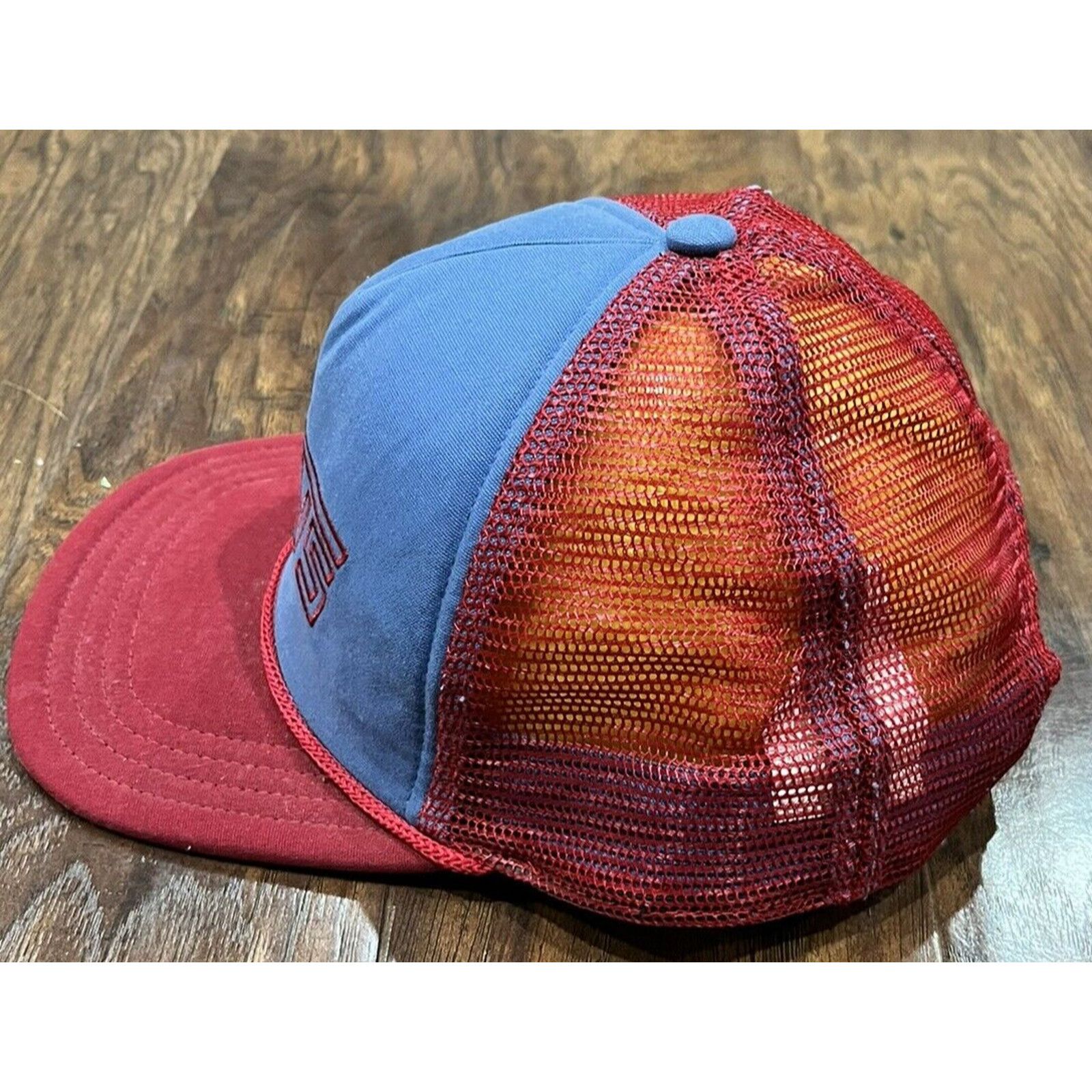 Vans Vans Trucker Hat Snapback Cap Red/White/Blue One Size Skater Size ONE SIZE - 3 Thumbnail