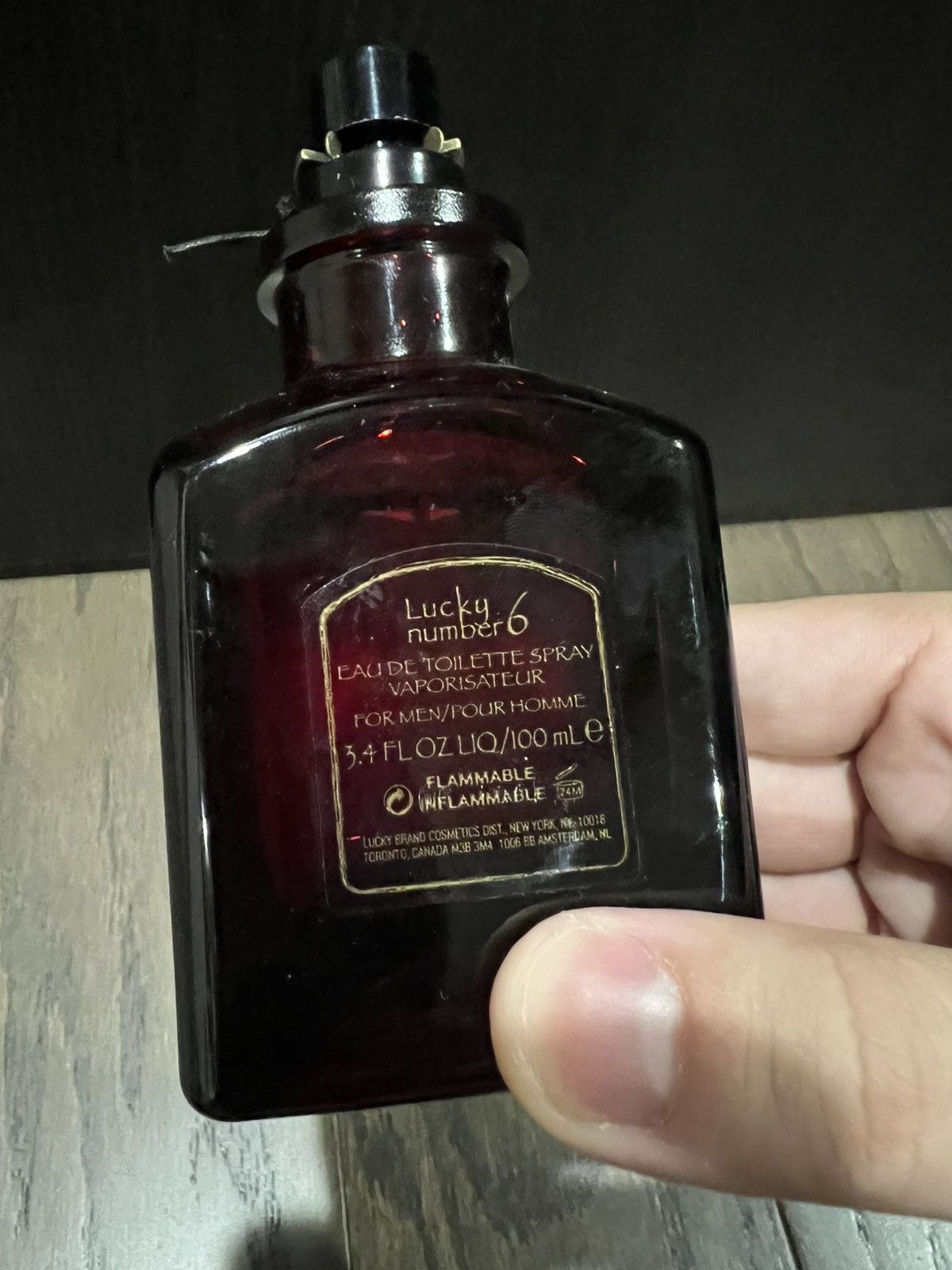 Other Lucky You Lucky Number 6 EDT Cologne 100ml 80%+ Full, Dragon Size ONE SIZE - 6 Thumbnail