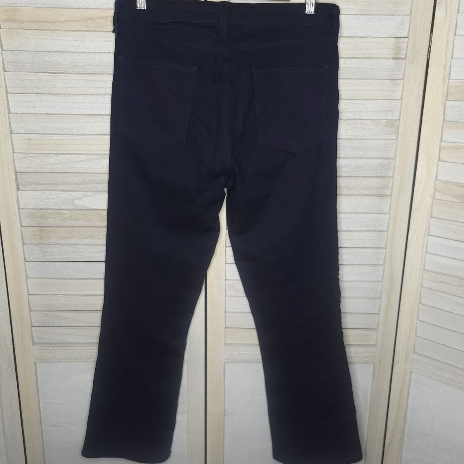Veronica Beard Veronica Beard Carolyn Baby Boot Velvet Tux Stripe 29 Waist Size 29" - 7 Thumbnail