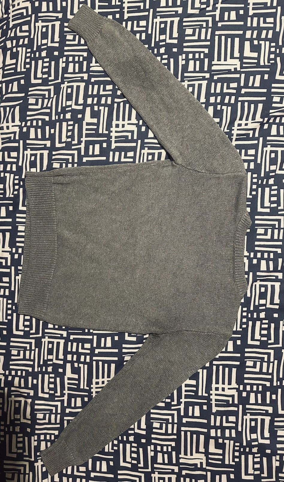 Chaps Ralph Lauren × Vintage VINTAGE Ralph Lauren Chaps Knit royal grey jumper Size US M / EU 48-50 / 2 - 5 Thumbnail