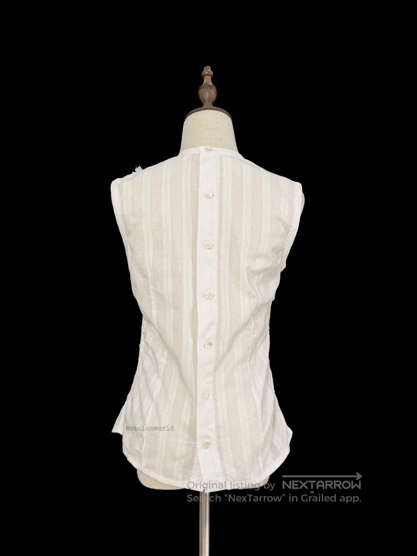 Comme des Garcons Comme des Garçons 3D Pleated Sleeveless Top. Size M / US 6-8 / IT 42-44 - 6 Thumbnail