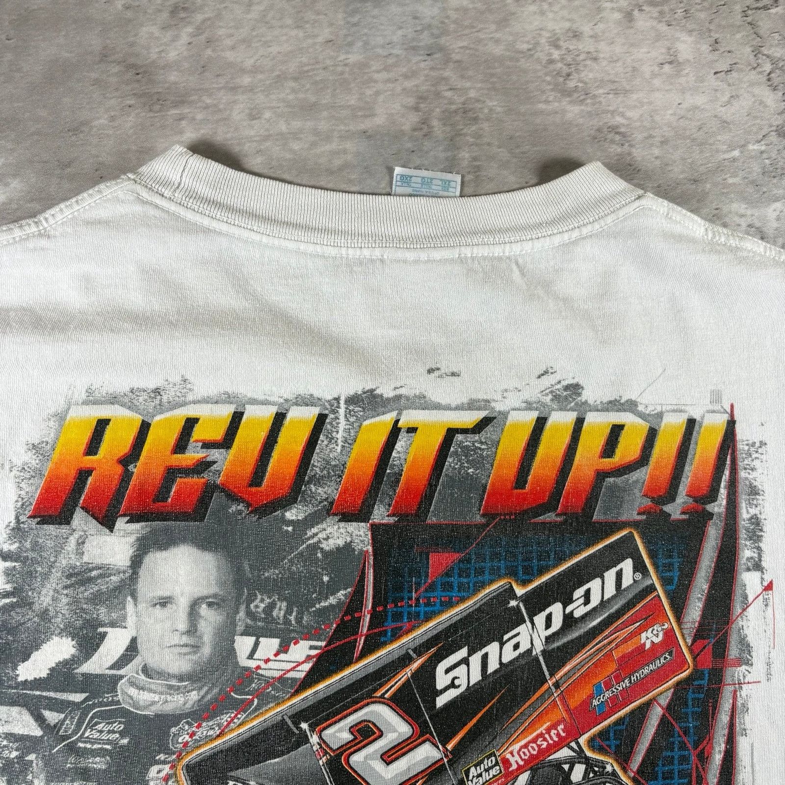 AAA Vintage NASCAR T-shirt Size US XL / EU 56 / 4 - 10 Thumbnail