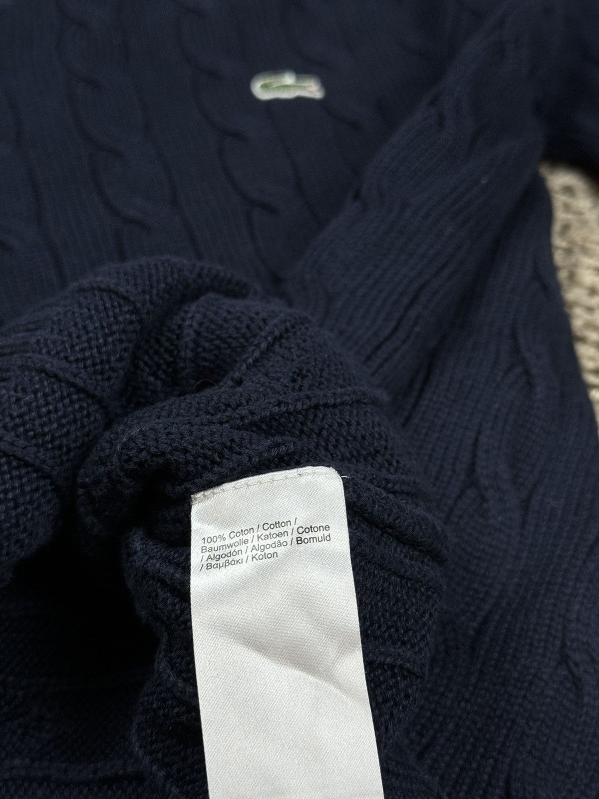 Lacoste Sweater crewneck Lacoste original old money item Size US L / EU 52-54 / 3 - 4 Thumbnail