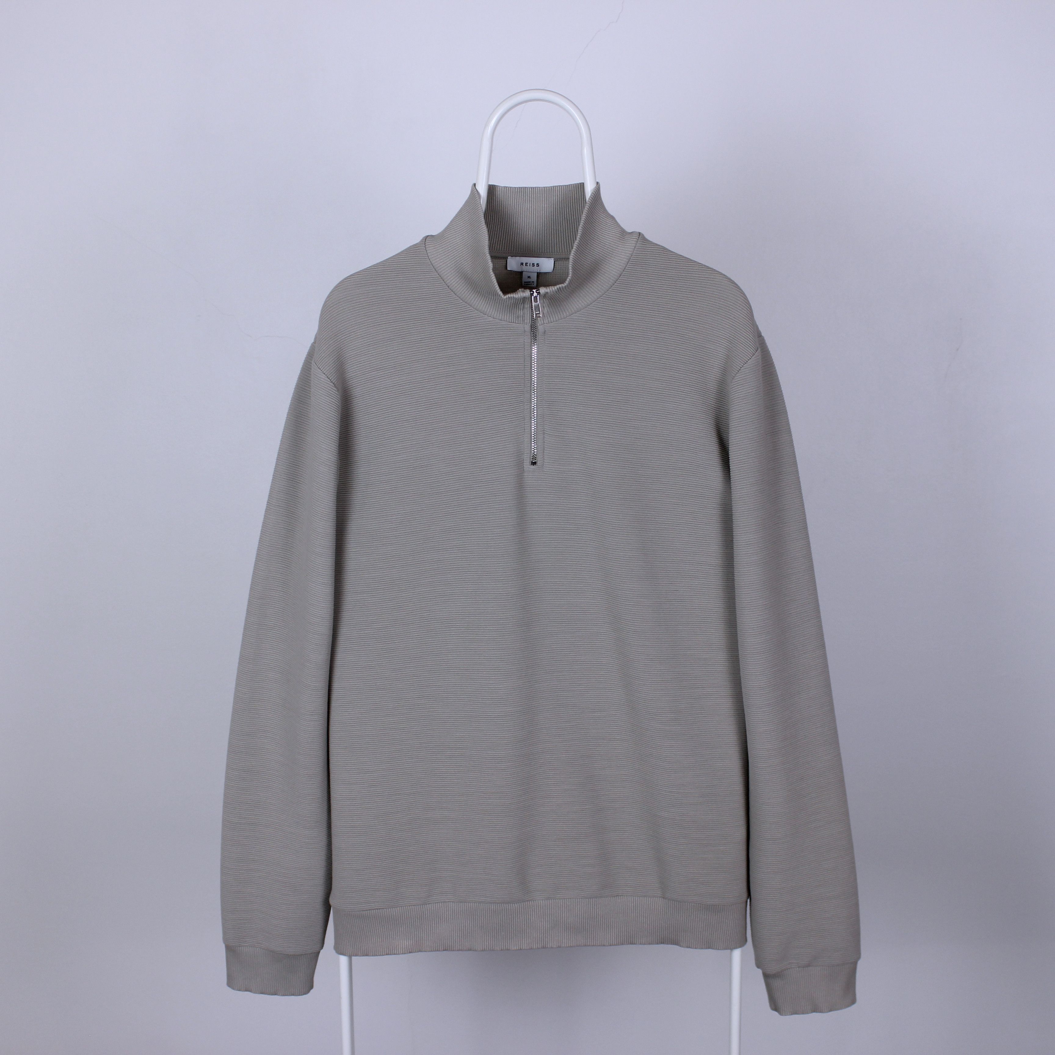 Reiss Reiss jumper men zip 3/4 Oe Will L XL Gray Size US L / EU 52-54 / 3 - 8 Thumbnail