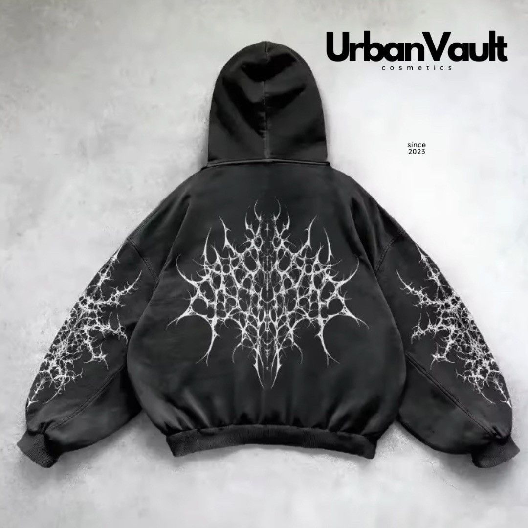 Vintage Streetwear Unsex hoodie Size US XL / EU 56 / 4 - 2 Thumbnail