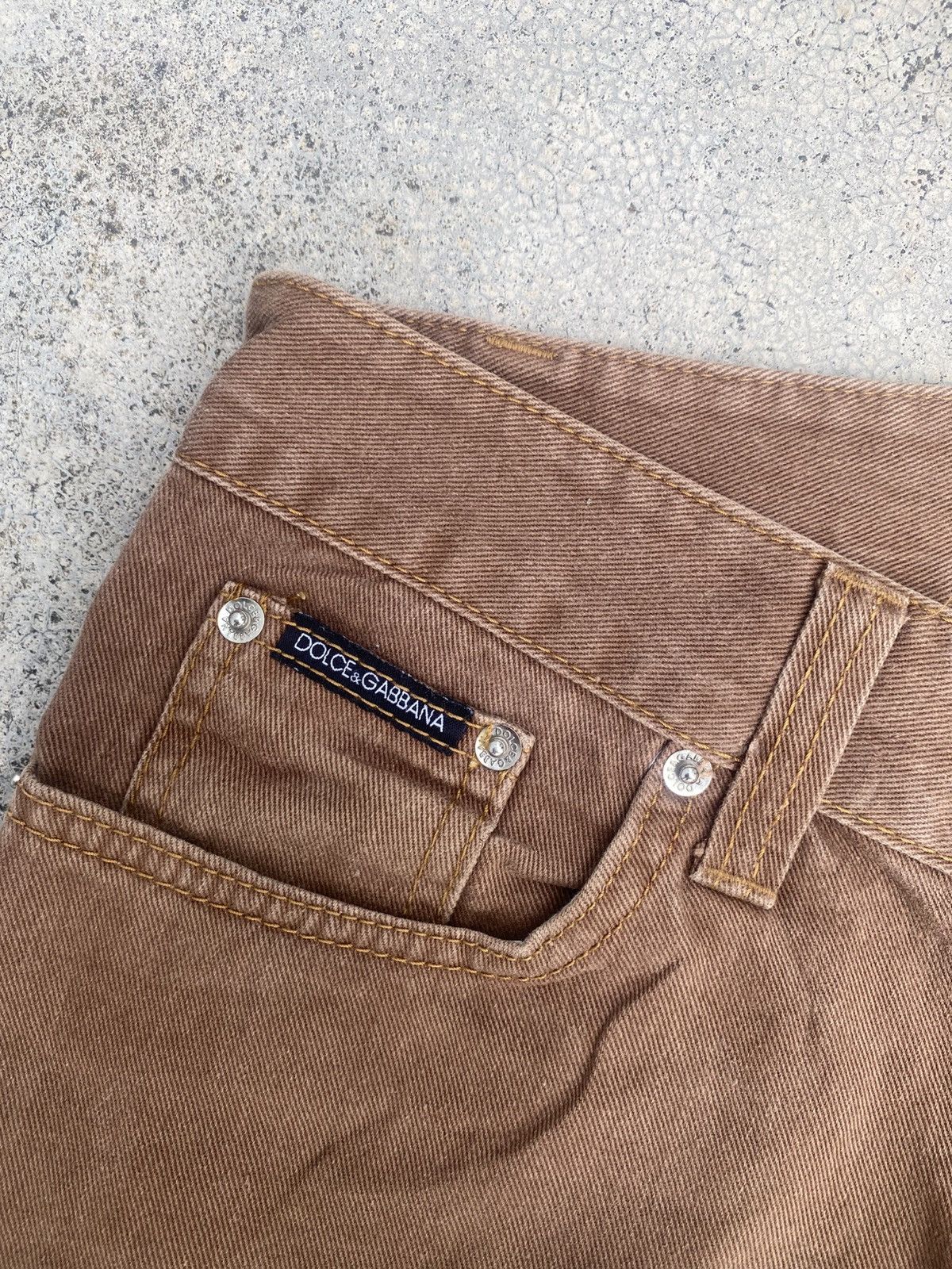 Designer × Dolce & Gabbana Dolce & Gabbana Straight Cut Denim Size US 34 / EU 50 - 6 Thumbnail