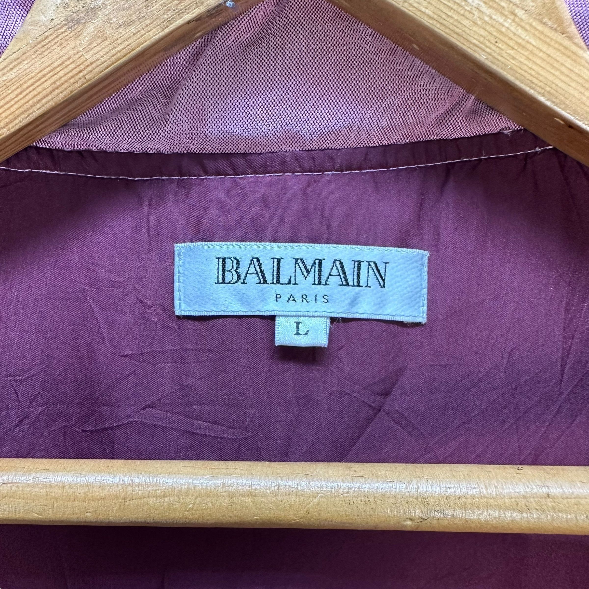 Balmain BALMAIN PARIS Puffer Jacket Down Jacket #A37-0849 Size L / US 10 / IT 46 - 9 Thumbnail