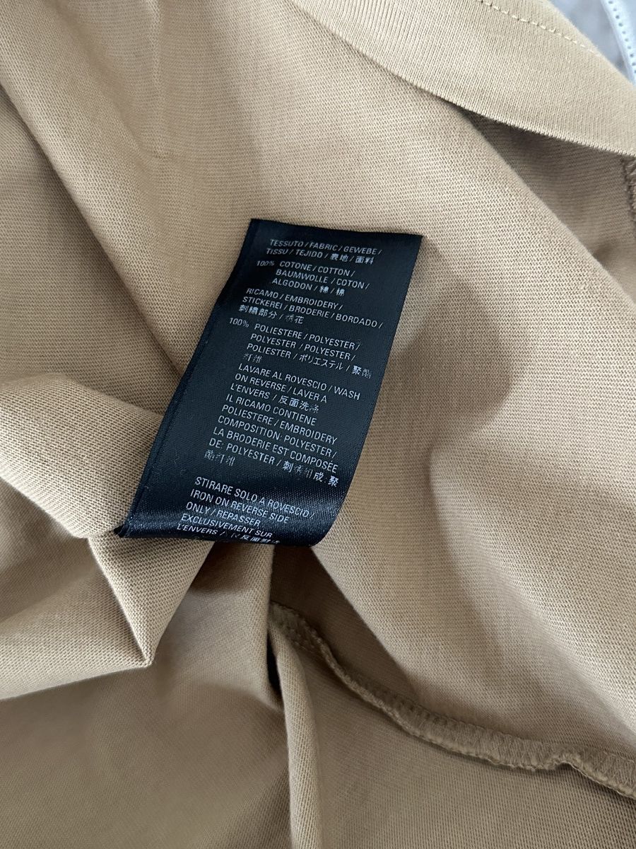 Balenciaga Balenciaga beige logo T-shirt beige Size US M / EU 48-50 / 2 - 7 Thumbnail